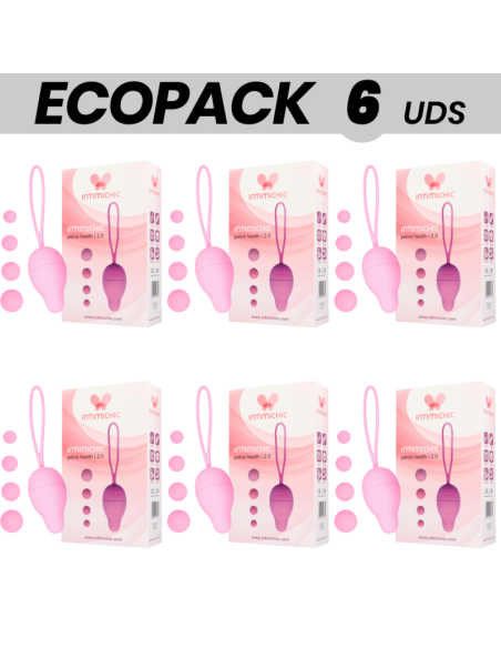 ECOPACK 6 UNITS - INTIMICHIC PELVIS HEALTH I 2.0 PELVIC REHABILITATION
