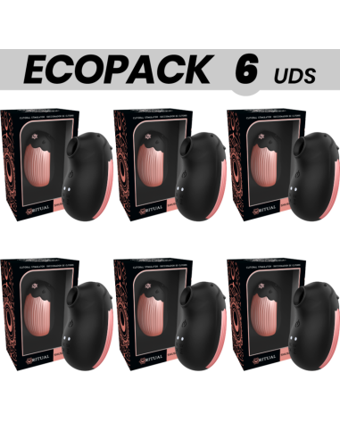 ECOPACK 6 UNITS - RITHUAL SHUSHU NEW GENERATION CLITORIAL AZABACHE