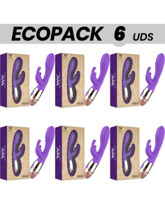 ECOPACK 6 UNITS - WOMANVIBE VIORA SILICONE RECHARGEABLE VIBRATOR