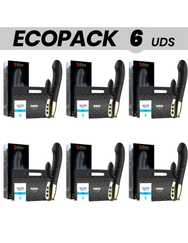 ECOPACK 6 UNITS - IBIZA HEATING RABBIT VIBRATOR