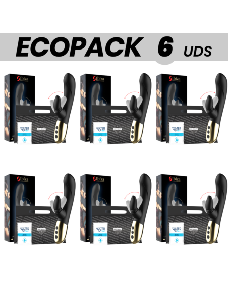 ECOPACK 6 UNITS - IBIZA LICKING RABBIT VIBRATOR