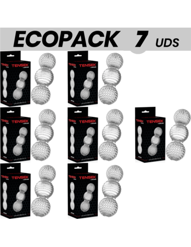 ECOPACK 7 VIENETAI - JAMYJOB EKSTREMALUS SKAIDRUS MASTURBATORIUS TENSEK 2