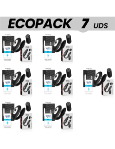 ECOPACK 7 UNITS - BRILLY GLAM COUPLE PULSING and VIBRATING REMOTE CONTROL