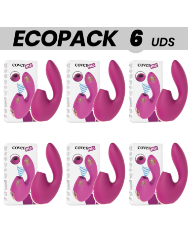 ECOPACK 6 UNITS - COVERME CLITORAL and G-SPOT STIMULATOR