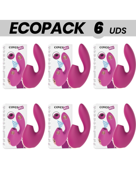 ECOPACK 6 UNITS - COVERME CLITORAL and G-SPOT STIMULATOR