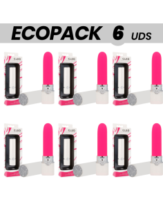 ECOPACK 7 UNITS - LIPS STYLE CLEO VIBRATORY LIPSTICK