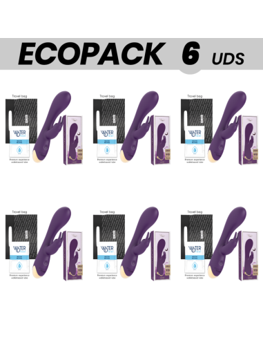 ECOPACK 6 UNITS - TREASURE LAURENCE RABBIT VIBRATOR COMPATIBLE CON WATCHME WIRELESS TECHNOLOGY