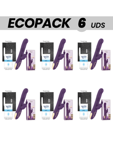 ECOPACK 6 UNITS - TREASURE BASTIAN RABBIT UP and DOWN, ROTATOR and VIBRATOR COMPATIBLE CON WATCHME WIRELESS TECHNOLOGY
