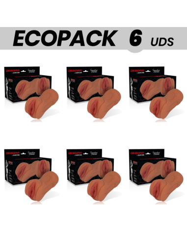 ECOPACK 6 UNITS - JAMYJOB SIGNATURE DEBORA VAGINA MASTURBATOR