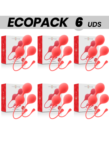 ECOPACK 6 UNITS - INTENSE KEGEL BALLS PACK KENDALL RED