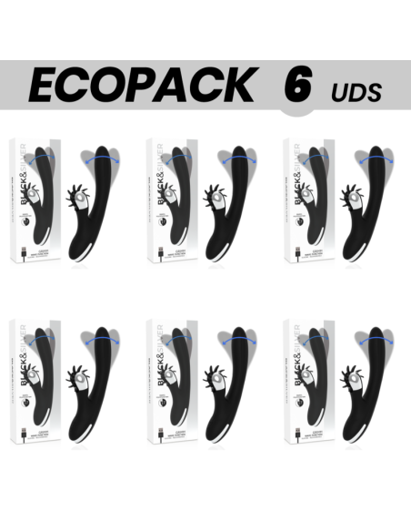 ECOPACK 6 UNITS - BLACKandSILVER BUNNY GRIMM WAVE FUNCTION