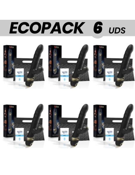 ECOPACK 6 UNITS - IBIZA UP and DOWN VIBRATOR CLITORIS SUCTION