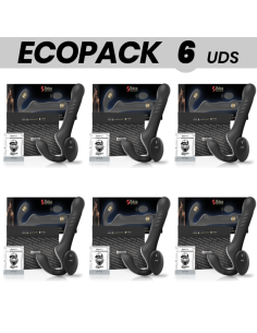 ECOPACK 6 UNITS - IBIZA REMOTE CONTROL STRAPLESS VIBRATOR UP and DOWN