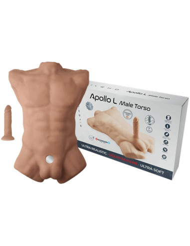 SILEXD - APOLLO L REALISTIC MALE TORSO CARAMEL