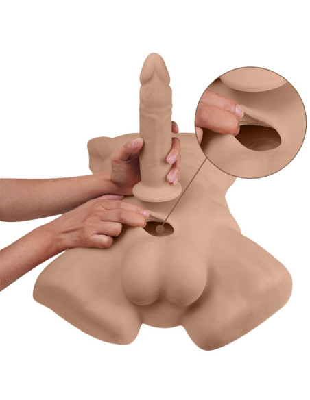 SILEXD - APOLLO L REALISTIC MALE TORSO CARAMEL