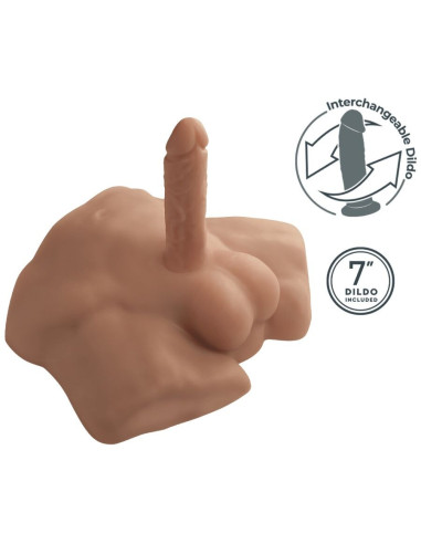 SILEXD - APOLLO S REALISTINIS PUSVARŽOS LIEMENS KARAMELĖS SPALVOS