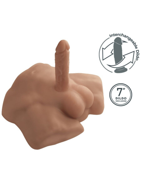 SILEXD - APOLLO S REALISTINIS PUSVARŽOS LIEMENS KARAMELĖS SPALVOS