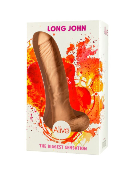 ALIVE - LONG JOHN REALISTIC PENIS 21.8 CM