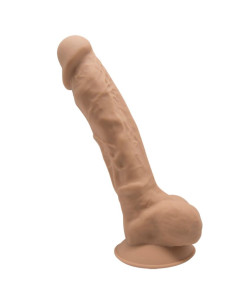 SILEXD - 1 MODELIO REALISTINIS PREMIUM SILEXPAN SILICONE PENIS KARAMELĖS 17,5 CM
