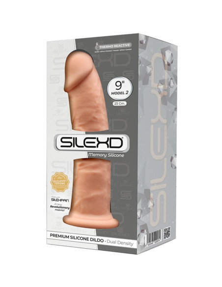 SILEXD - MODEL 2 REALISTIC PENIS PREMIUM SILEXPAN SILICONE 23 CM