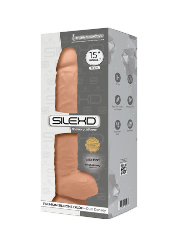 SILEXD - MODEL 1 REALISTIC PENIS PREMIUM SILEXPAN SILICONE 38 CM