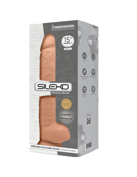 SILEXD - 1 MODELIO REALISTINIS PREMIUM KILMĖS SILEXPAN SILICONE 38 CM