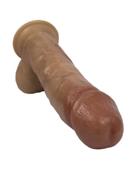 SILEXD - MODEL 2REAL SKIN SUPER REALISTIC PENIS THERMO REACTIVE 21 CM PREMIUM SILEXPAN BROWN