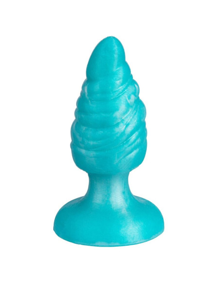 SILEXD - MELTY ANAL PLUG FANTASY LIQUID SILICONE THERMOREACTIVE CELESTIAL BLUE 9.2 CM