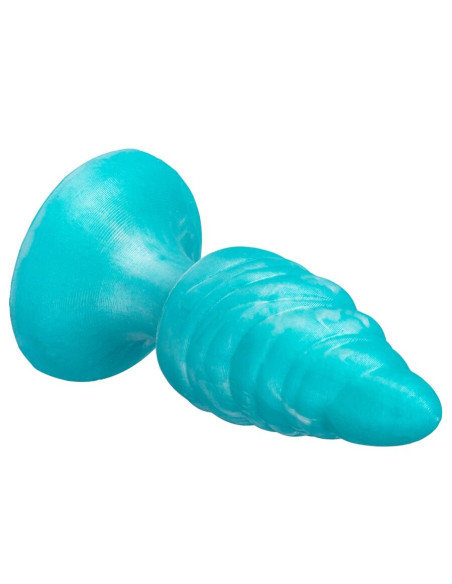 SILEXD - MELTY ANAL PLUG FANTASY LIQUID SILICONE THERMOREACTIVE CELESTIAL BLUE 9.2 CM