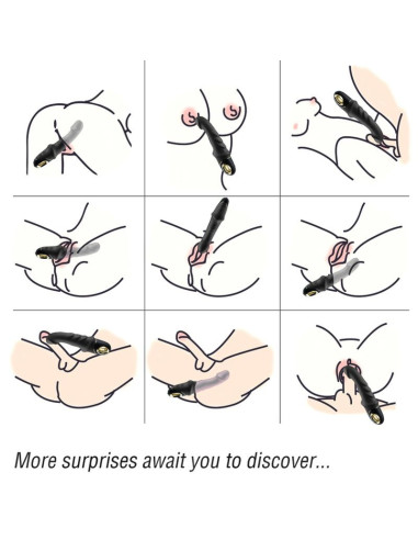 ARMONY - JOYBLADE DILDO VIBRATOR ROTATOR BLACK