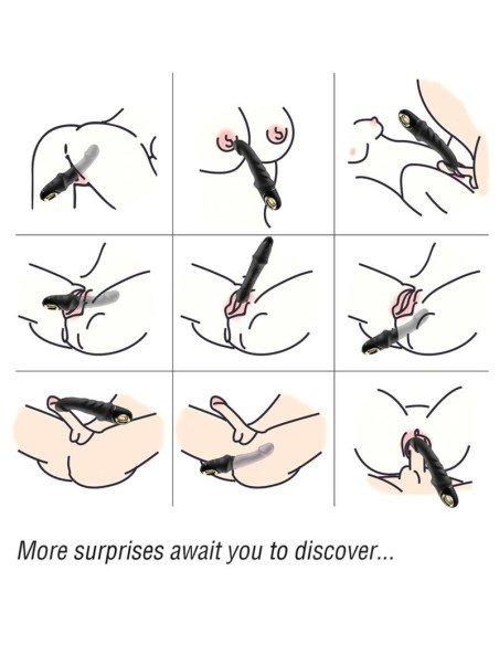 ARMONY - JOYBLADE DILDO VIBRATOR ROTATOR BLACK