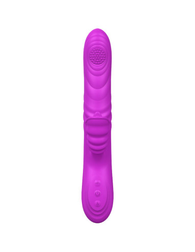 ARMONY - ANGELIA MULTIFUNCTION VIBRATOR WITH STIMULATING TONGUE VIOLET HEAT EFFECT