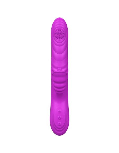 ARMONY - ANGELIA MULTIFUNCTION VIBRATOR WITH STIMULATING TONGUE VIOLET HEAT EFFECT