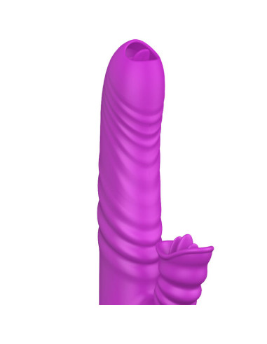 ARMONY - ANGELIA MULTIFUNCTION VIBRATOR DOUBLE TONGUE VIOLET HEAT EFFECT