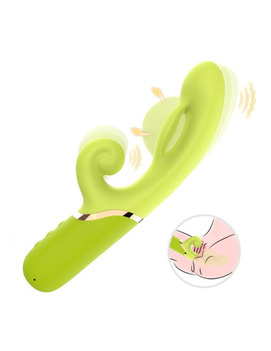 ARMONY - INFLABE POINT A TO STIMULATOR VIBRATOR GREEN