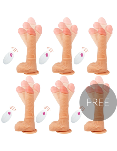 CYBER SILICOCK - NUOTOLINIO VALDYMO PULTAS REALISTIŠKAS MR RICK 5 1 NEMOKAMAI 20,9 CM -O- 4 CM