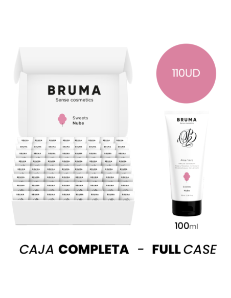 MOQ 110 - BRUMA ALOE VERA SLIDING GEL SWEETS FLAVOR - 100 ML