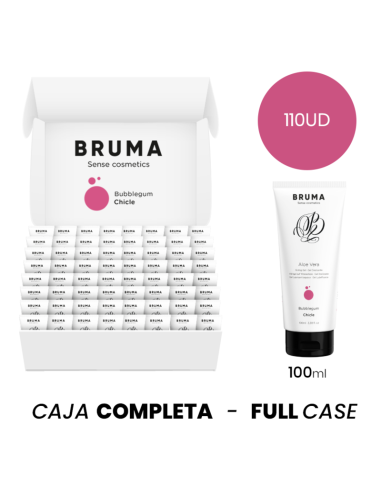 MOQ 110 - BRUMA ALOE VERA SLIDING GEL BUBBLEGUM FLAVOR - 100 ML