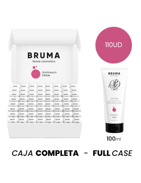 MOQ 110 - BRUMA ALOE VERA SLIDING GEL BUBBLEGUM FLAVOR - 100 ML