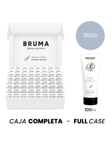 MOQ 110 - BRUMA ALOE VERA SLIDINGAS GEL NATŪRALUS KOFORTAS - 100 ml
