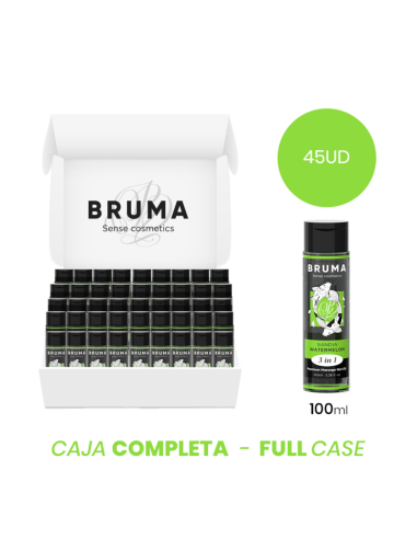 45 % KIEKIS – BRUMA PREMIUM KARŠTAS MASAŽINIS HOT SU ARBŪZU 3 IN 1 – 100 ML