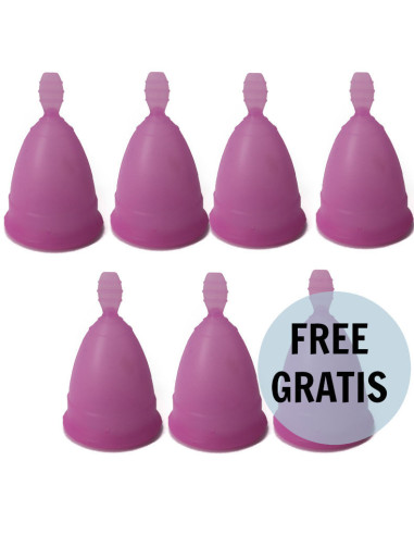 NINA KIKÍ - MENSTRUAL CUP PURPLE SIZE S 6 1 FREE