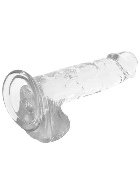 X RAY - HARNESS CLEAR COCK WITH BALLS 20 CM -O- 4.5 CM