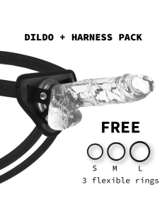 X RAY - HARNESS COCK WITH BALLS 22 CM -O- 4.6 CM