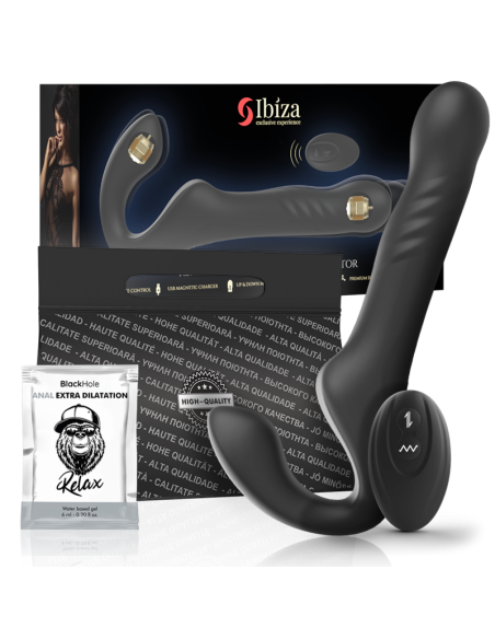 IBIZA - REMOTE CONTROL STRAPLESS VIBRATOR UP and DOWN