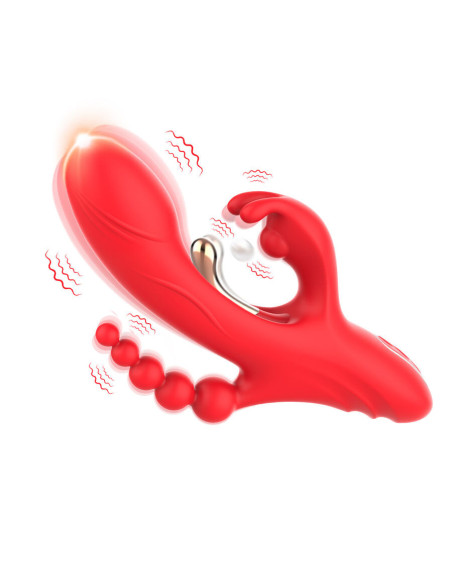 ARMONY - G-SPOT AND CLITORIS STIMULATOR VIBRATOR RED