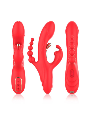 ARMONY - G-SPOT AND CLITORIS STIMULATOR VIBRATOR RED