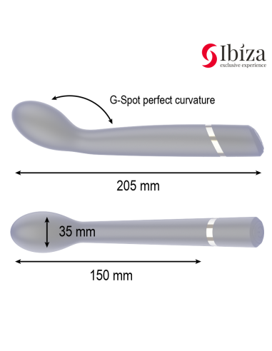 IBIZA - G-SPOT VIBRATOR 10 VIBRATIONS RECHARGEABLE
