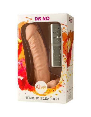 ALIVE - DR. NO REALISTIC PENIS VIBRATOR 18 CM