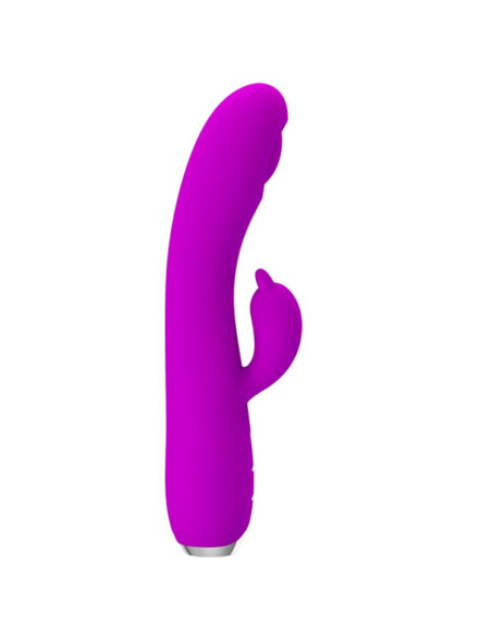 PRETTY LOVE - REGINA RECHARGEABLE VIBRATOR-SUCTION GEL PURPLE